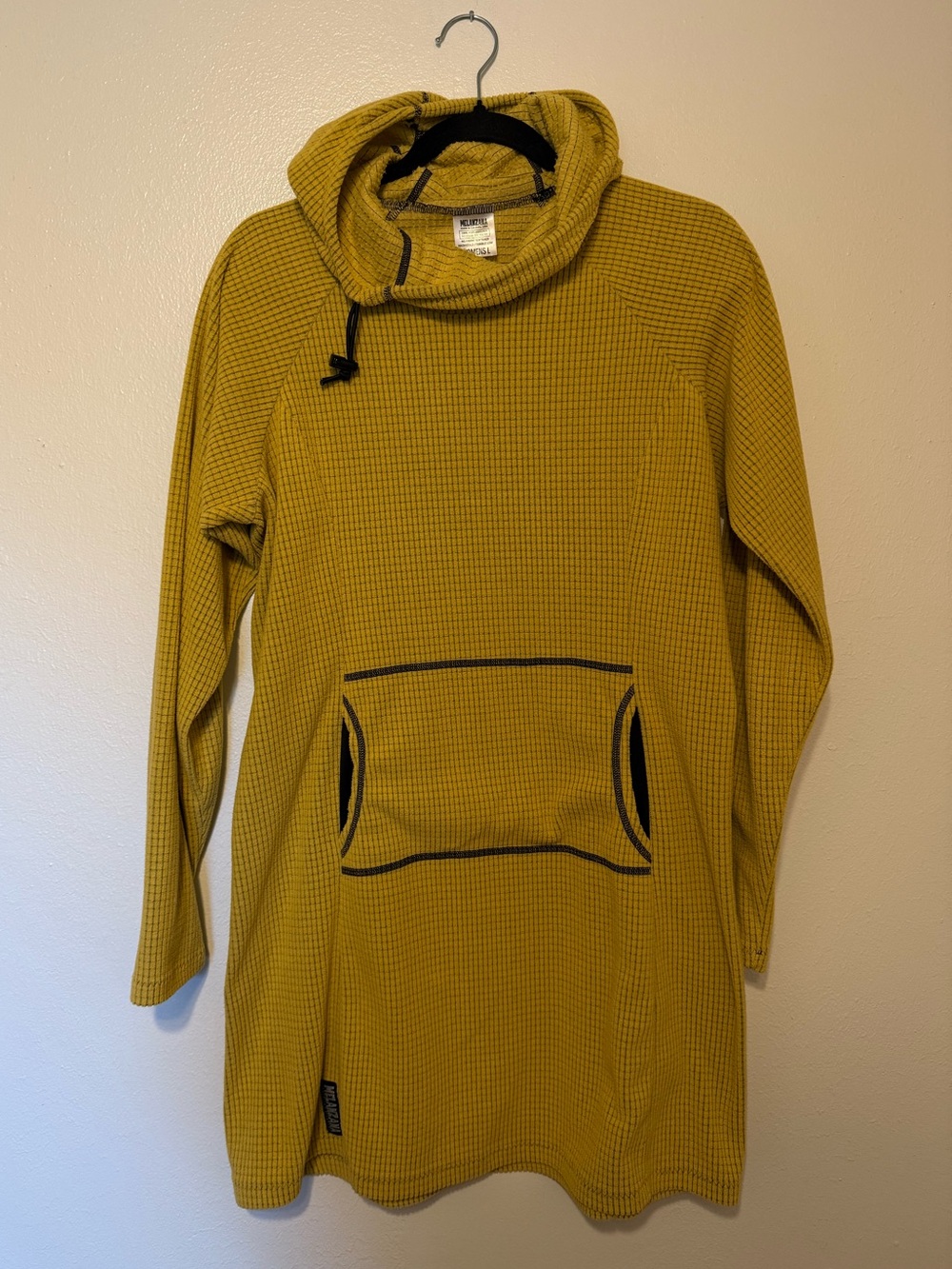Melanzana Mustard Waffle dress